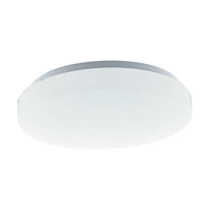 Nuvo Lighting 62-1210 11in Round LED Flush Mount | Contemporary White Acrylic | Kitchen Bathroom & Hallway | 11.54 x 11.54 x 3.04 in | Model 62-1210