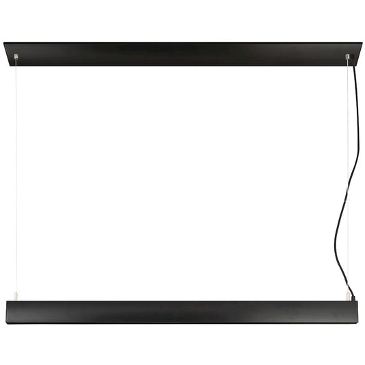 Task LED Metal Linear Pendant, Sensor Black