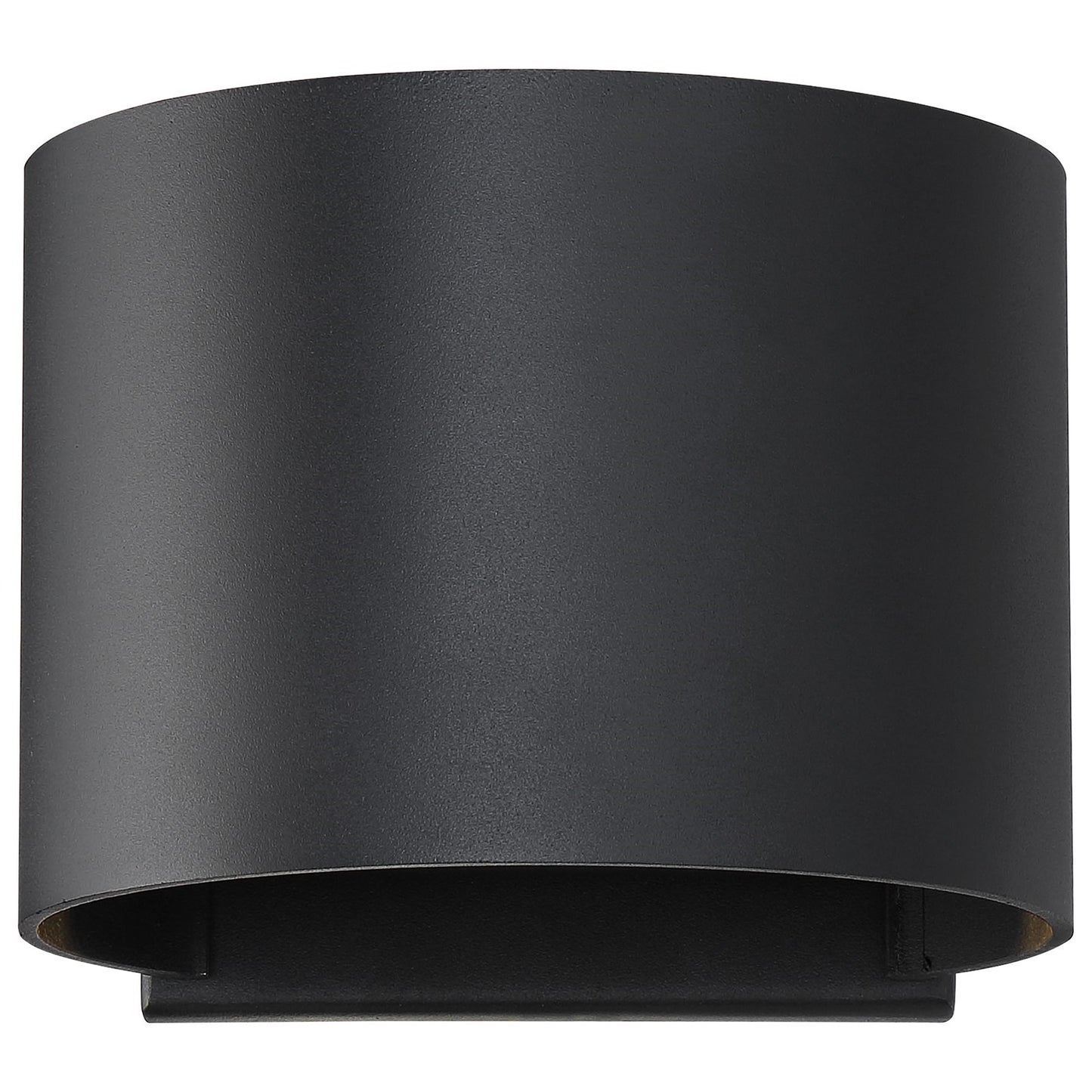 Nuvo Lightgate 5W LED Wall Sconce | Contemporary Matte Black | Outdoor Entryway & Patio Accent | 240 Lumens, 3000K, Wet Rated | Model 62-1464R1