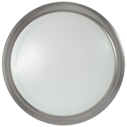 Nuvo Lighting 10in LED Disk Light Flush Mount | Brushed Nickel Transitional | Kitchen Bathroom & Closet | 9 x 9 x 1 in, 3K/4K/5K | Model 62-1675