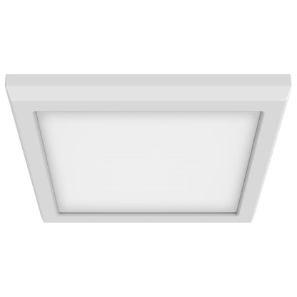 Satco BLINK Pro 11W 7" LED Fixture/4000K Square Shape, White - 62-1749