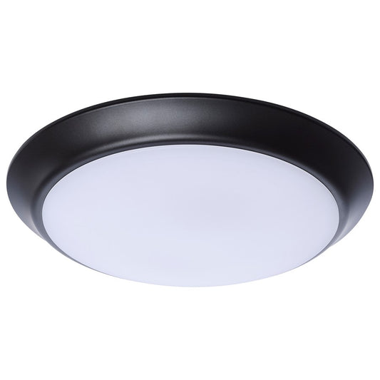 Nuvo Lighting 10in LED Disk Light | CCT Selectable Bronze Flush Mount | Kitchen, Bathroom & Hallway Ceiling Light | 1000lm 90 CRI | Model 62-1813R1