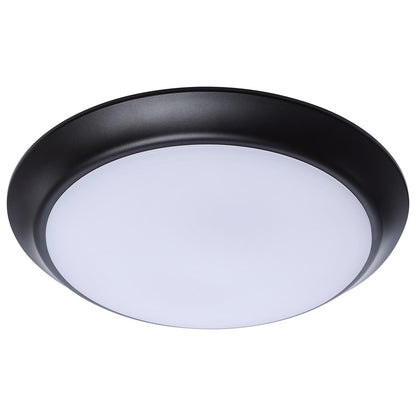 Nuvo Lighting 10in LED Disk Light | CCT Selectable Bronze Flush Mount | Kitchen, Bathroom & Hallway Ceiling Light | 1000lm 90 CRI | Model 62-1813R1