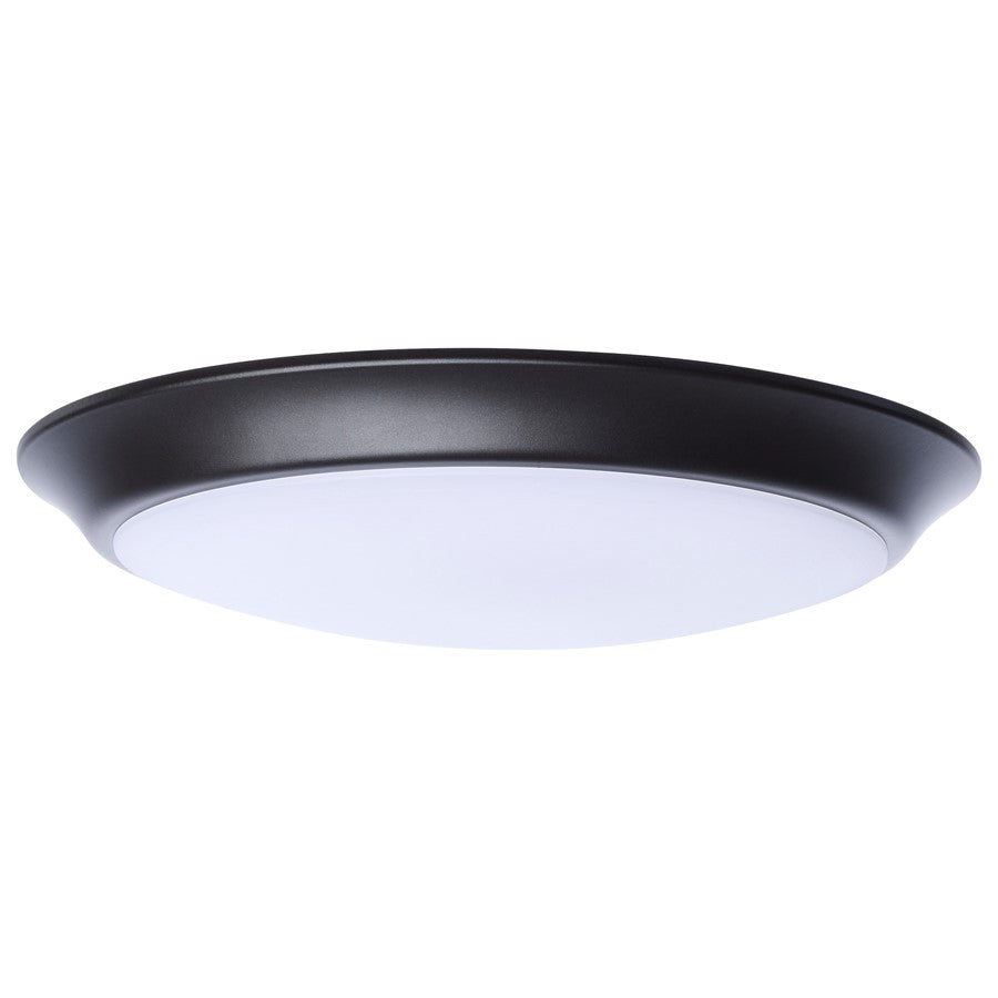 Nuvo Lighting 10in LED Disk Light | CCT Selectable Bronze Flush Mount | Kitchen, Bathroom & Hallway Ceiling Light | 1000lm 90 CRI | Model 62-1813R1