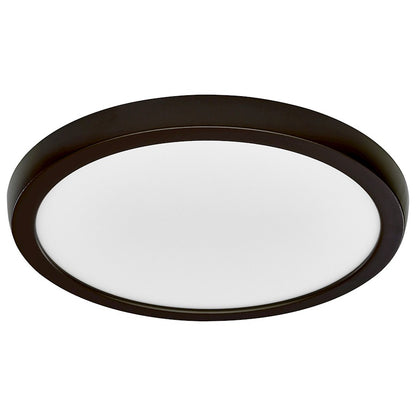 Satco Blink Performer 9" LED Round Fixture, Bronze