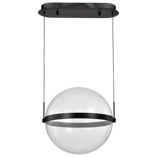 Nuvo Lighting Arvada 16" LED Pendant, Black Silk Screened Acrylic Lens - 62-2033