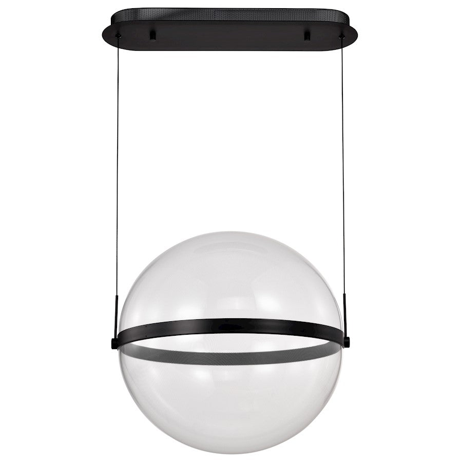 Nuvo Lighting Arvada 20" LED Pendant, Black Silk Screened Acrylic Lens - 62-2034