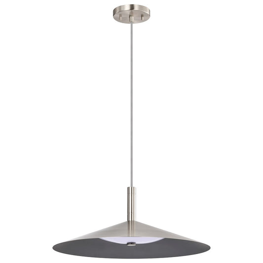 Nuvo Lighting Corrine 18" LED Pendant, Nickel 3K/4K/5K CCT Selectable - 62-2083