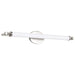 Nuvo Lighting Edgeworth 28" LED Vanity, Brushed Nickel Acrylic Lens - 62-2232