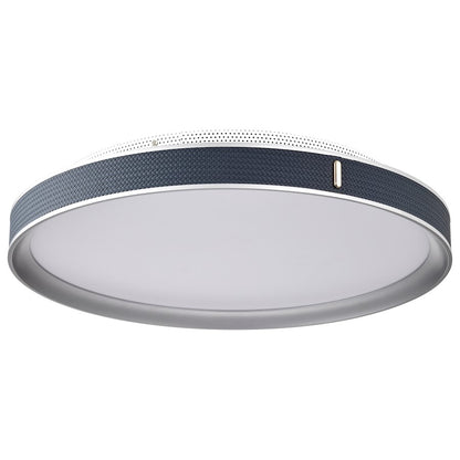 Nuvo Lighting Bandon 20" LED Flush Mount, Gray/Blue Wrap Acrylic Lens - 62-3002