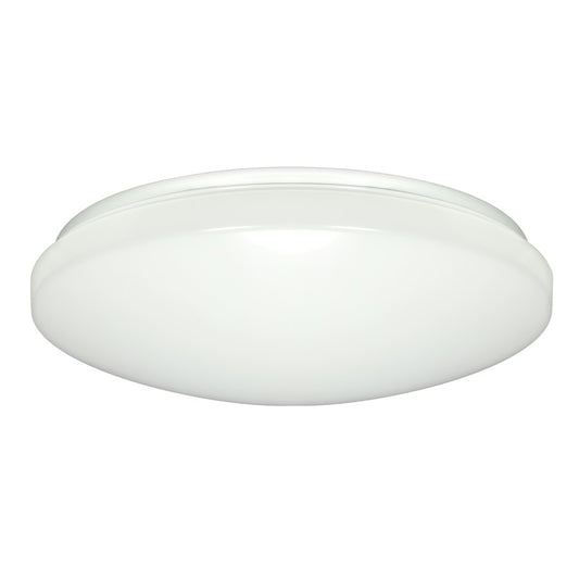 Nuvo Lighting 62-747 11in LED Flush Mount | White Utility Acrylic Lens | Hallway & Utility Room | 11 x 11 x 4 in, 120V, 90 CRI | Model 62-747