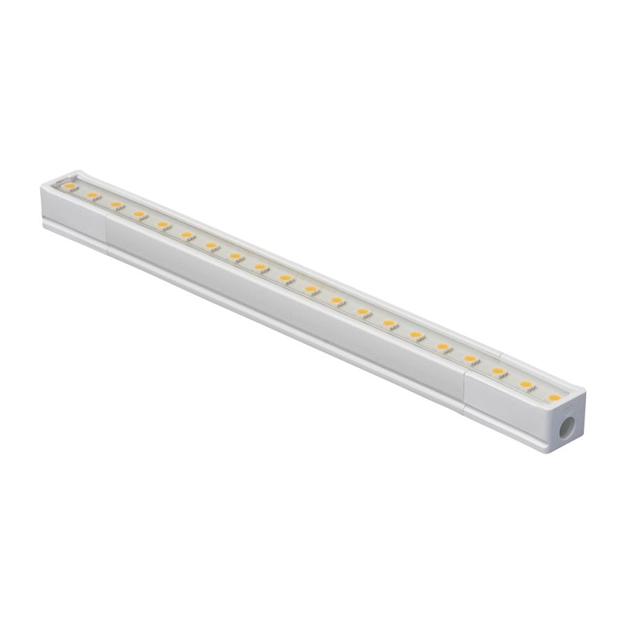 Nuvo Thread 10in 1-Light Under Cabinet Light | Contemporary White LED | Kitchen Counter & Cove Lighting | 260 Lumens 2700K Dimmable | Model 63-102
