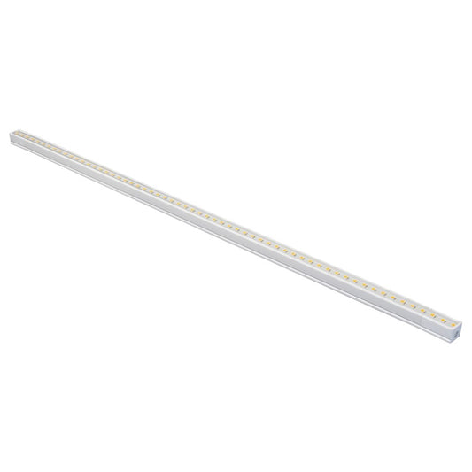Nuvo Thread 31in 1-Light LED Under Cabinet Light | Contemporary White Aluminum | Kitchen Counter & Workbench Task Light | 800 Lumens 2700K | Model 63-104