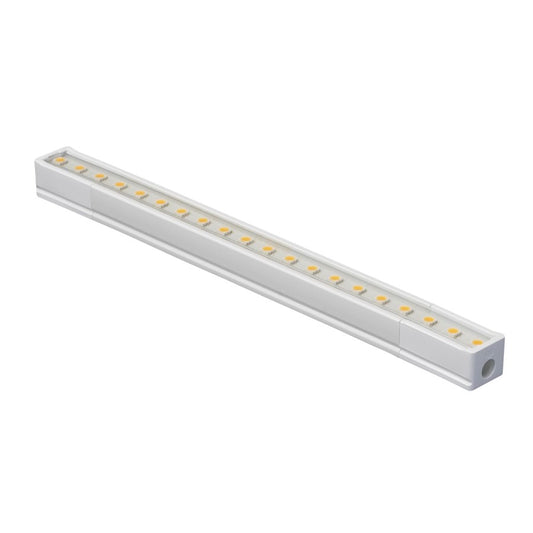 Nuvo Thread 10in 1-Light LED Under Cabinet Light | Contemporary White Finish | Kitchen Counter & Display Shelf Task Light | 275 Lumens | Model 63-202