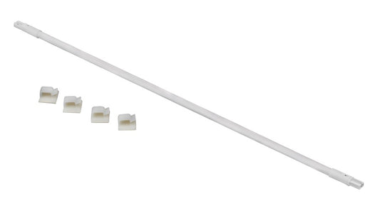 Nuvo Thread 12in Connecting Cable | White | Damp-Rated Extension for Thread LED Fixtures | 14.25in L | Model 63-305