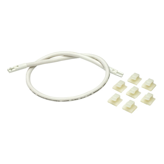 Nuvo Thread 18in Connecting Cable | White | Damp-Rated Extension for Thread LED Fixtures | 19.5 in L | Model 63-306