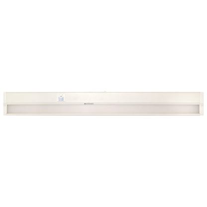 Nuvo Lighting Counter Quick 34in 20W LED Under Cabinet Light | Utility White Finish | Kitchen Counter & Workspace Task Light | 1500 Lumens | Model 63-505