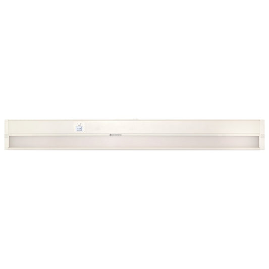 Nuvo Lighting Counter Quick 34in 20W LED Under Cabinet Light | Utility White Finish | Kitchen Counter & Workspace Task Light | 1500 Lumens | Model 63-505