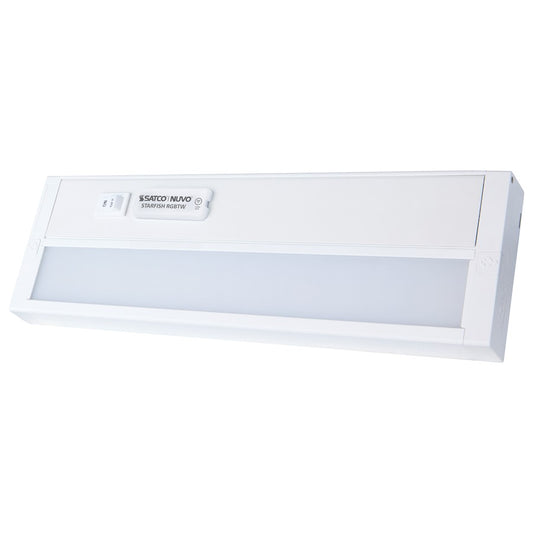 Nuvo Lighting Starfish 11in 1-Light Under Cabinet Light | Smart Wi-Fi RGB+Tunable White White | Kitchen Counter & Task Lighting | 11 x 3.54 | Model 63-551