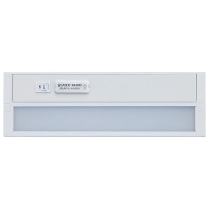 Nuvo Lighting Starfish 11in 1-Light Under Cabinet Light | Smart Wi-Fi RGB+Tunable White White | Kitchen Counter & Task Lighting | 11 x 3.54 | Model 63-551