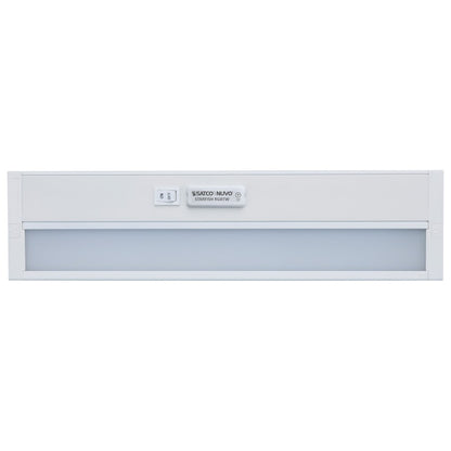 Nuvo Lighting Starfish 14in 1-Light Under Cabinet Light | Smart Wi-Fi RGB+Tunable White White Finish | Kitchen Counter & Task Lighting | 14 | Model 63-552