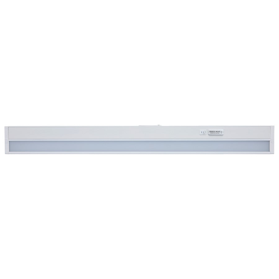 Nuvo Lighting Starfish 34in LED Smart Under Cabinet Light | RGB+Tunable White Wi-Fi | Kitchen & Workshop Task Lighting | 20W 1180-1420 | Model 63-555