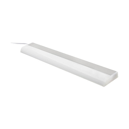 Nuvo Lighting 18in LED Under Cabinet Light Bar | White Utility Polycarbonate Lens | Kitchen Counter & Workshop Task Light | 10W 860 Lumens | Model 63-700