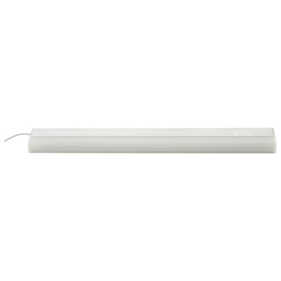 Nuvo Lighting 24in LED Under Cabinet Light Bar | White Utility Finish | Kitchen Counter & Workshop Task Light | 1050 Lumens 3000K Dimmable | Model 63-701