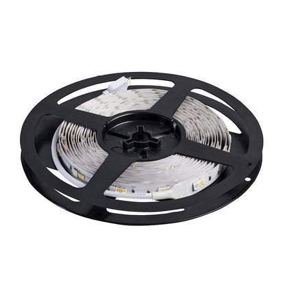 Nuvo Lighting Performer 16ft RGBW+Tunable White LED Tape Light Kit | Utility White Finish | Bedroom, Shelving & Accent Lighting | 1120 | Model 64-110