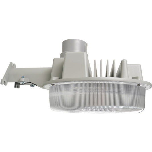 Nuvo Lighting 65-055 10in 1-Light LED Outdoor Wall Sconce | Utility Gray Finish | Entryway & Covered Patio | 10 x 13.88 x 6.91 in | Model 65-055