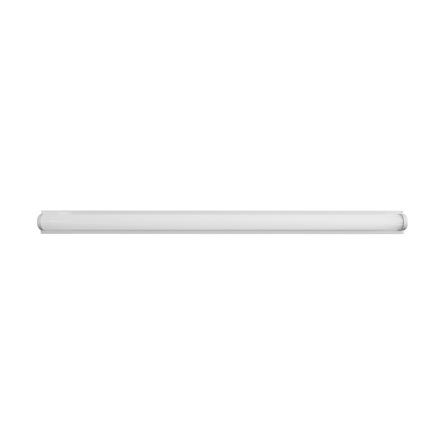 Nuvo LED 2ft Strip Light 12W 900 Lumens | White Utility Finish | Under Cabinet & Utility Room | 24 x 1.88 in | Model 65-1100