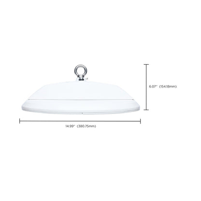 Nuvo Lighting LED UFO Hi-Bay 200/150/100W 4000K/5000K, White