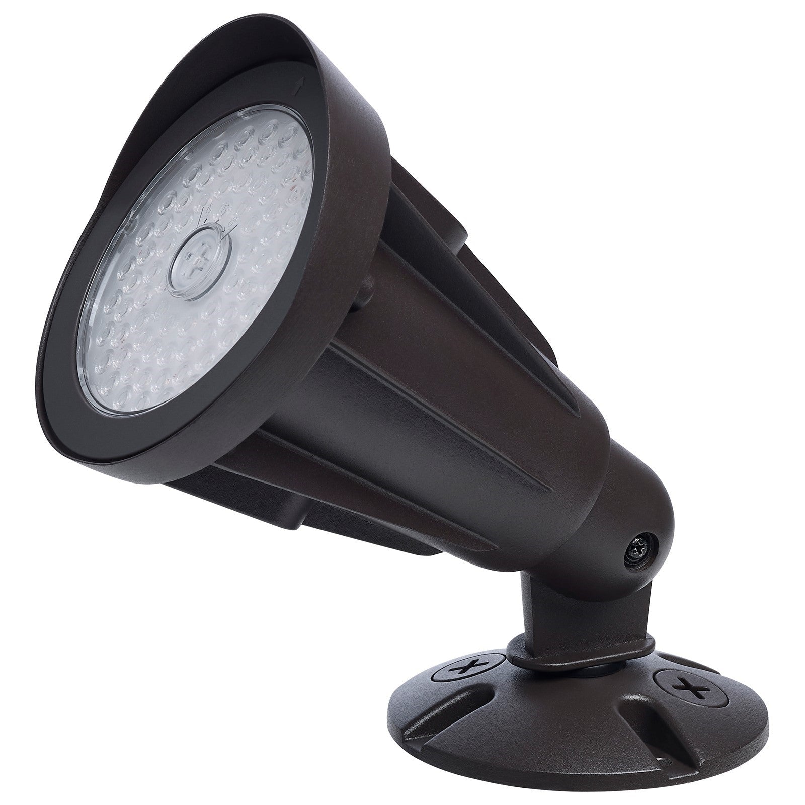 Nuvo Lighting 65-1250 25W LED Flood Light | Utility Bronze Die-Cast Aluminum | Outdoor Security & Site Lighting | Selectable CCT | Model 65-1250