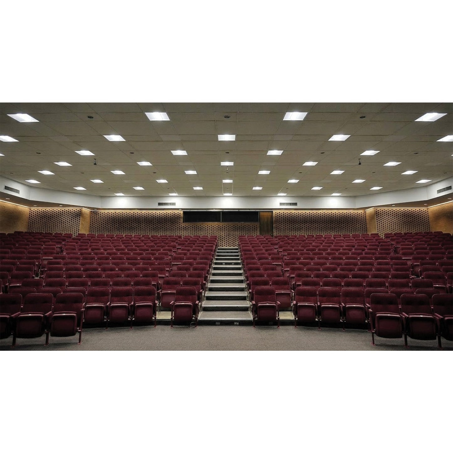 Nuvo Lighting 1x4 LED Troffer Retrofit Kit | Utility Matte White Steel | Commercial & Office Lighting | 47.81 x 11.92 x 2.71 in | Model 65-1300