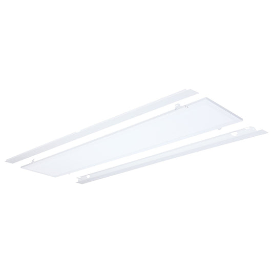 Nuvo Lighting LED 1x4 Flat Panel Troffer Retrofit Kit, Matte White