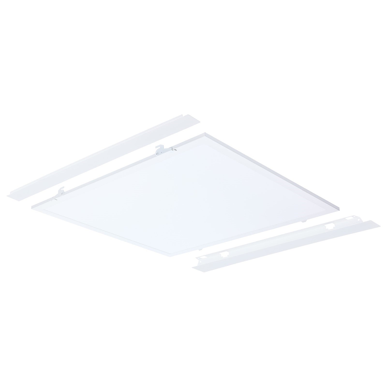 Nuvo Lighting LED 2x2 Flat Panel Troffer Retrofit Kit, Matte White