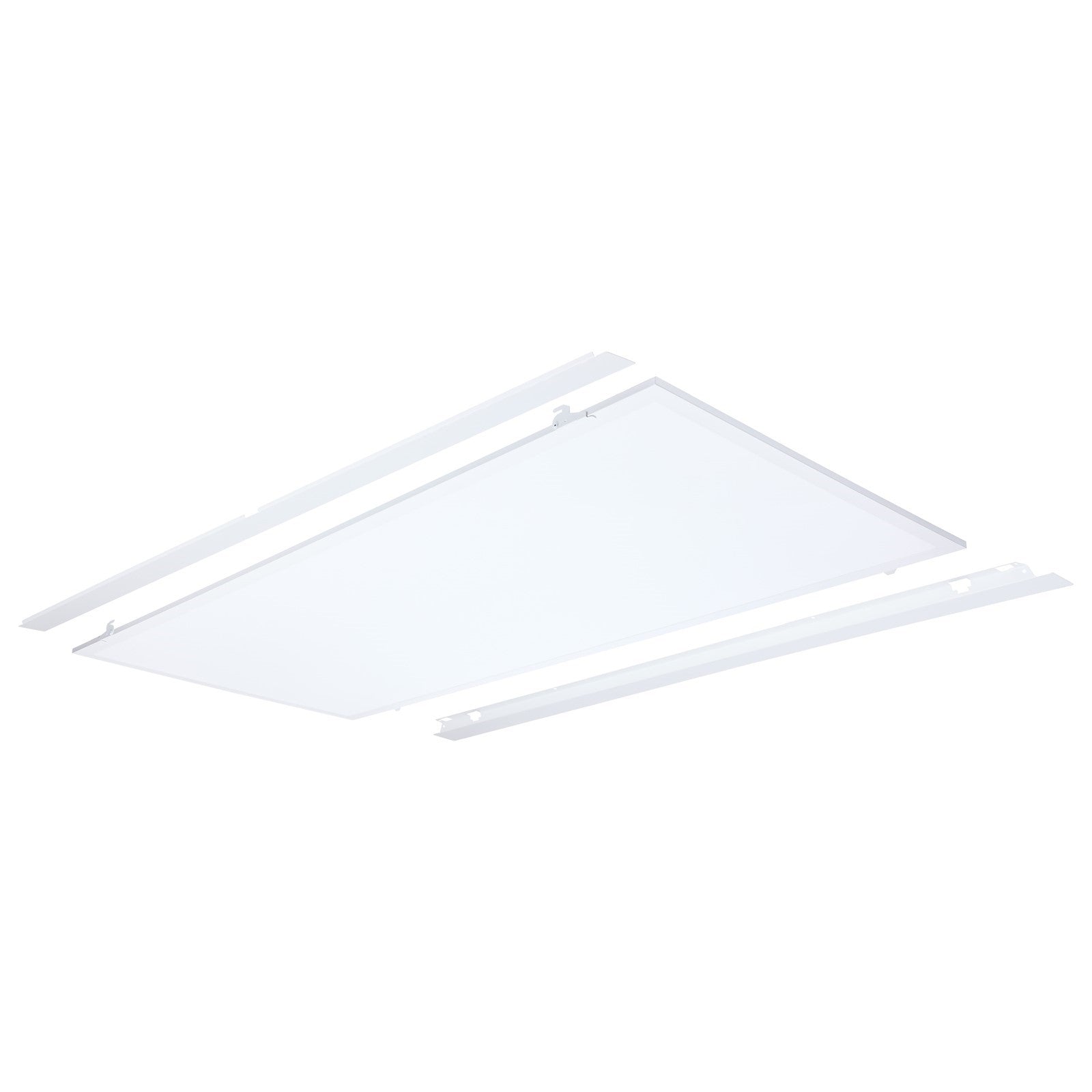 Nuvo Lighting LED 2x4 Flat Panel Troffer Retrofit Kit, Matte White