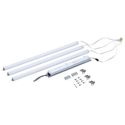 Nuvo Lighting LED Light Bar Retrofit Kit, 3-Bars/2', Silver