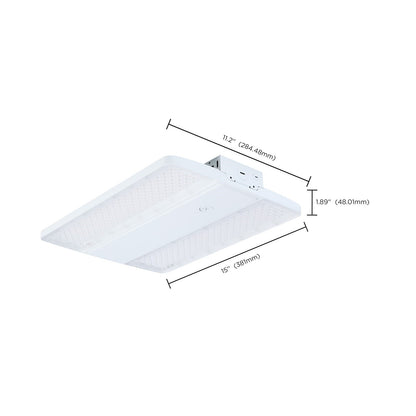 Nuvo LED High Bay 105/90/70W 3K/4K/5K Beam Angle White 120-347 Volt
