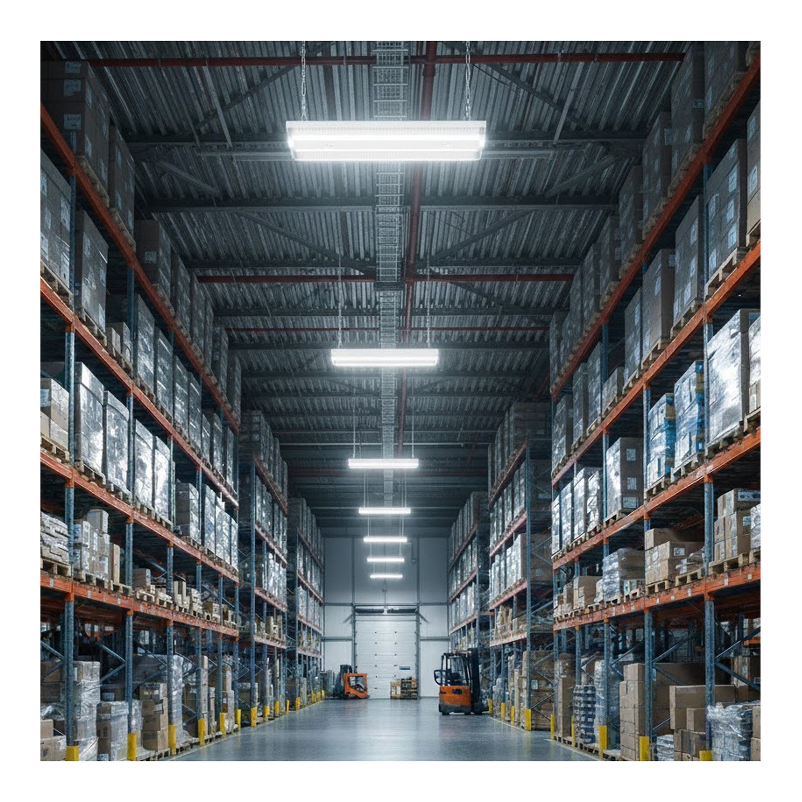 Nuvo LED High Bay 240/220/180W 3K/4K/5K Beam Angle White 120-347 Volt
