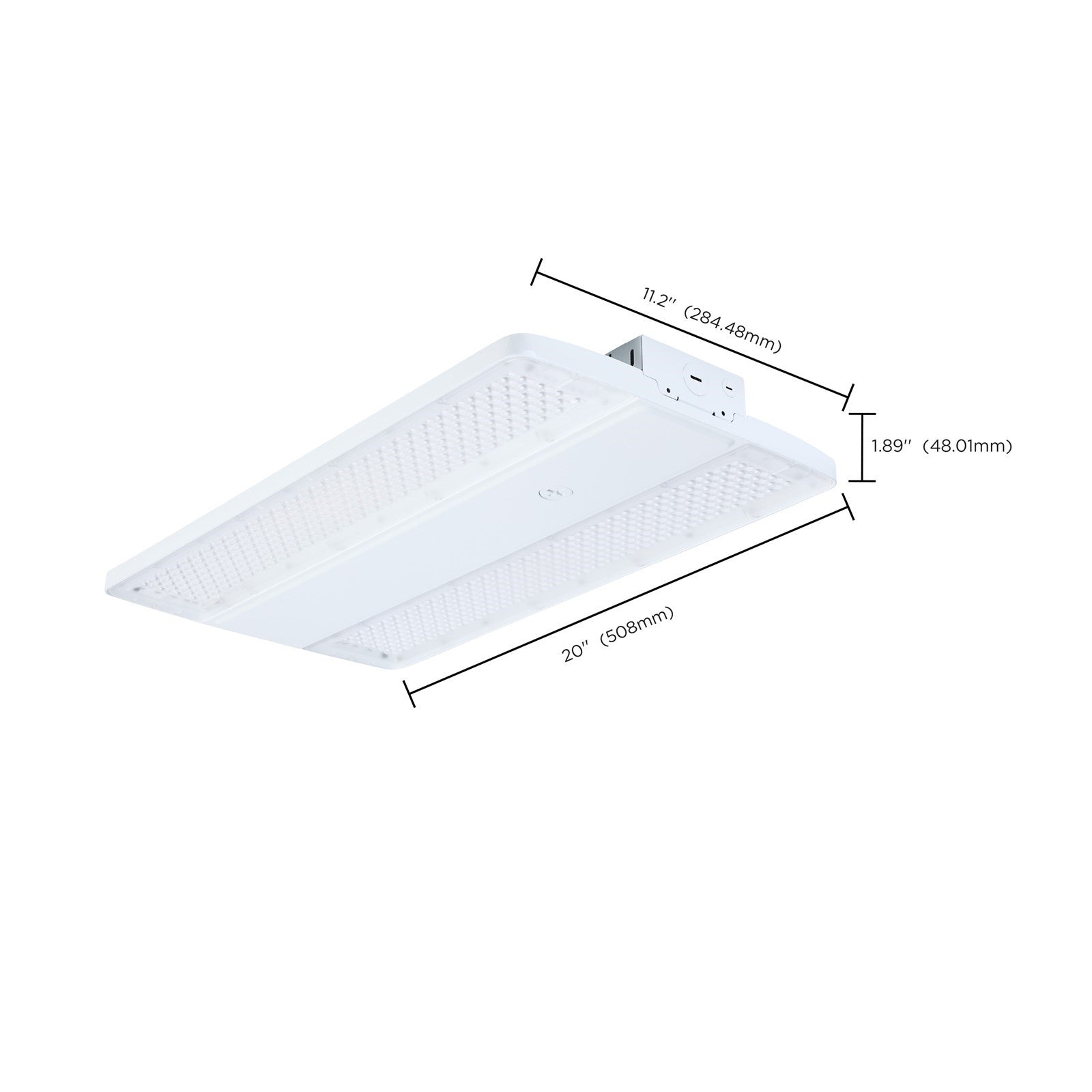 Nuvo LED High Bay 240/220/180W 3K/4K/5K Beam Angle White 120-347 Volt
