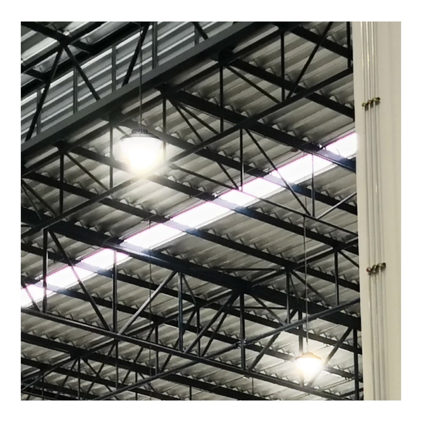 Nuvo 120/100/80W LED UFO High Bay Beam Angle, Black 120-347 Volt
