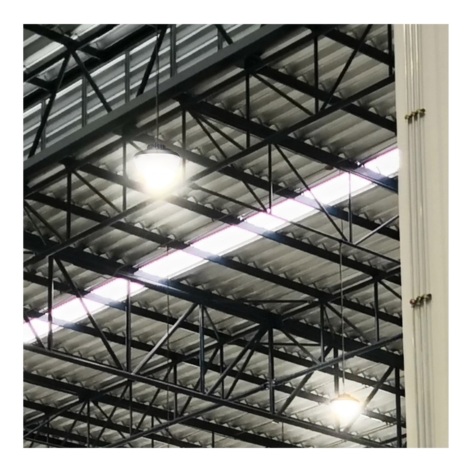 Nuvo 120/100/80W LED UFO High Bay Beam Angle, Black 120-347 Volt