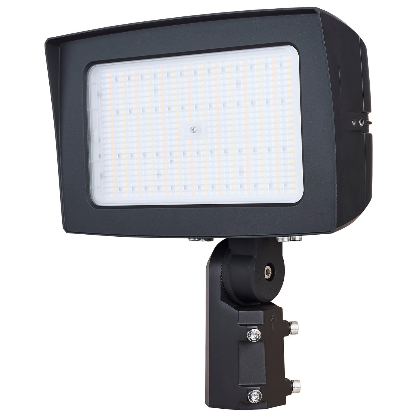 Nuvo LED Flood Light 14in | Utility Bronze Die-Cast Aluminum | Parking Lots & Building Facades | 100-150W, 15024-22754 Lumens | Model 65-1542