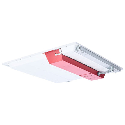 Nuvo LED 2ftx2ft Backlit Panel, Emergency Battery 120-277V, White