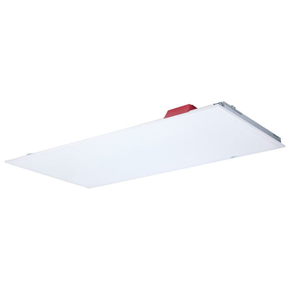 Nuvo LED 2ftx4ft Backlit Panel, Emergency Battery 120-277V, White