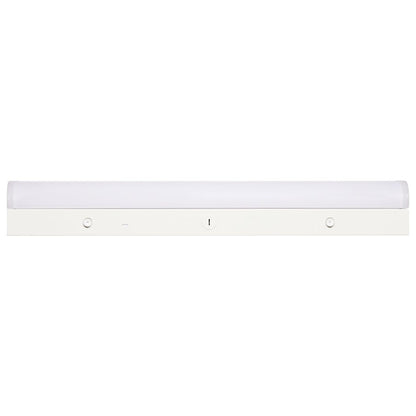 Nuvo Satco 24in 20W LED Linear Strip Light | White Utility with Microwave Sensor | Garage & Utility Room | 24 x 2.95 x 3.27 in, 2735-2830 | Model 65-1700