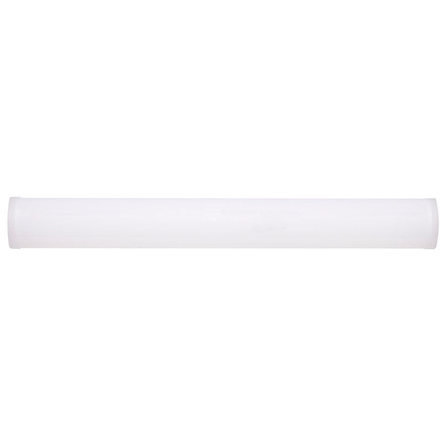 Nuvo Satco 24in 20W LED Linear Strip Light | White Utility with Microwave Sensor | Garage & Utility Room | 24 x 2.95 x 3.27 in, 2735-2830 | Model 65-1700
