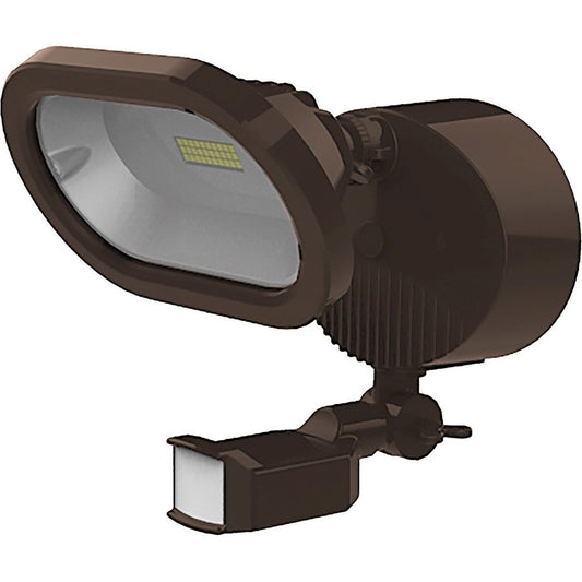Nuvo Lighting 65-202 1-Light LED Security Light | Utility Bronze | Outdoor Entryway & Garage | 6.38 x 8.75 in | Model 65-202