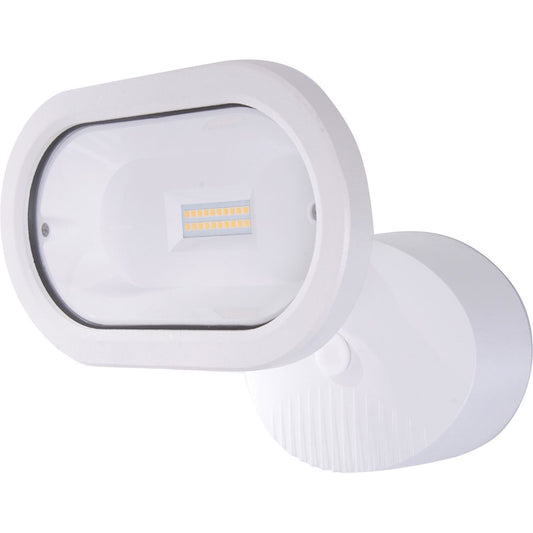 Nuvo Lighting 65-205 6in 1-Light Security Light | Utility White | Outdoor Entryway & Garage | 6.38 x 5.38 in | Model 65-205